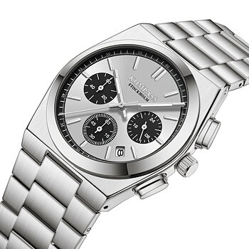 Kompass ChronoMaster Silver Black