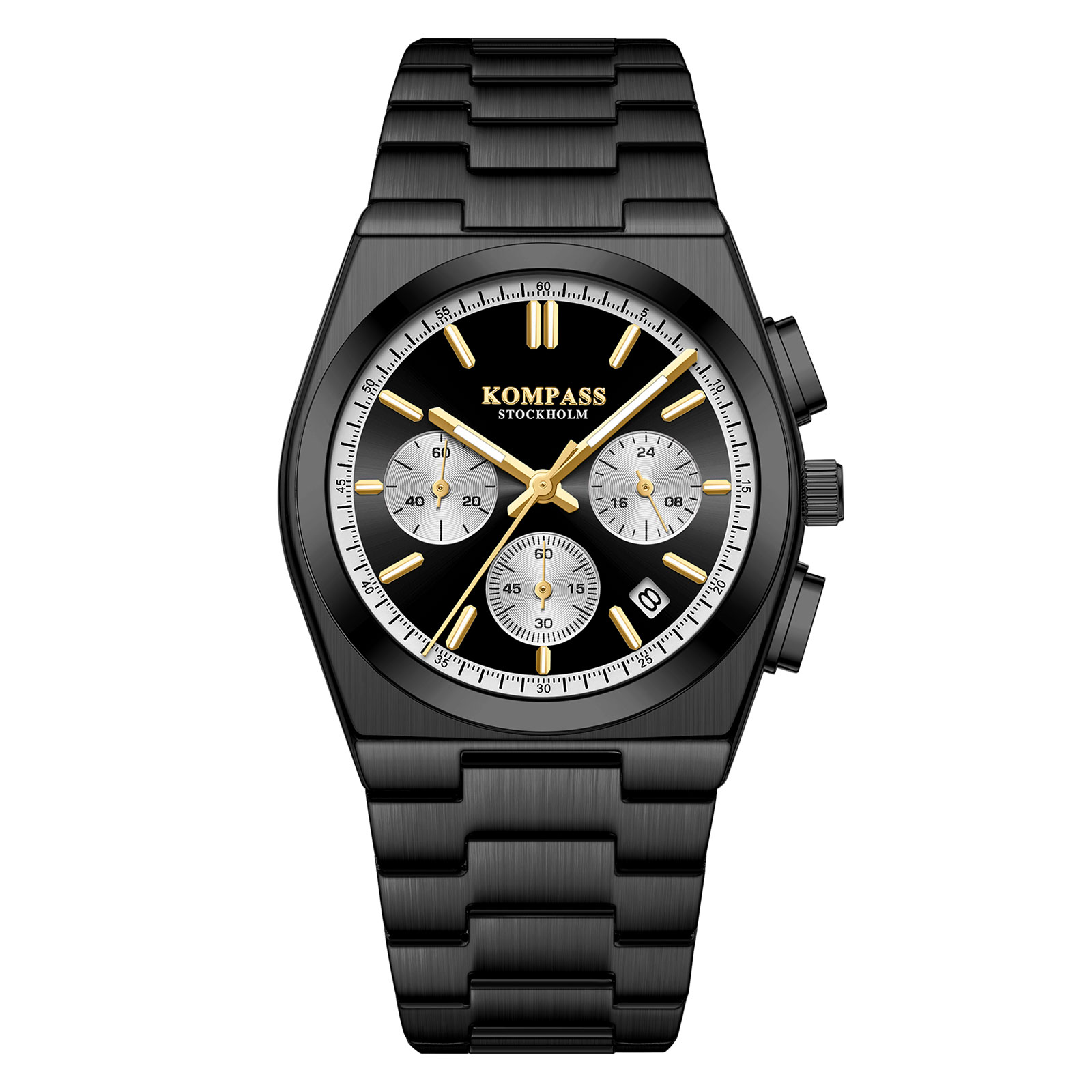 Kompass Stockholm Kompass ChronoMaster Black