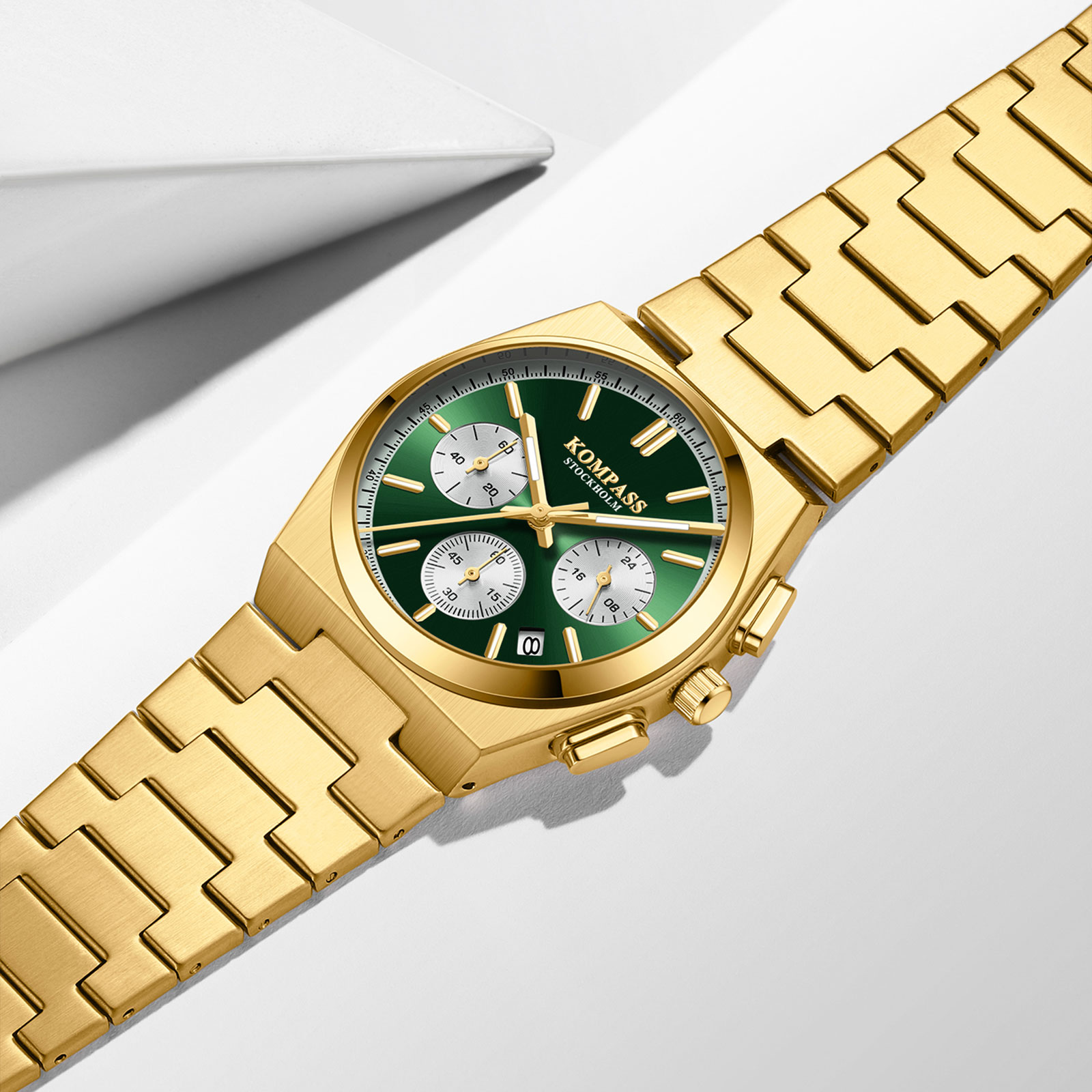 Kompass ChronoMaster Gold Green - 5