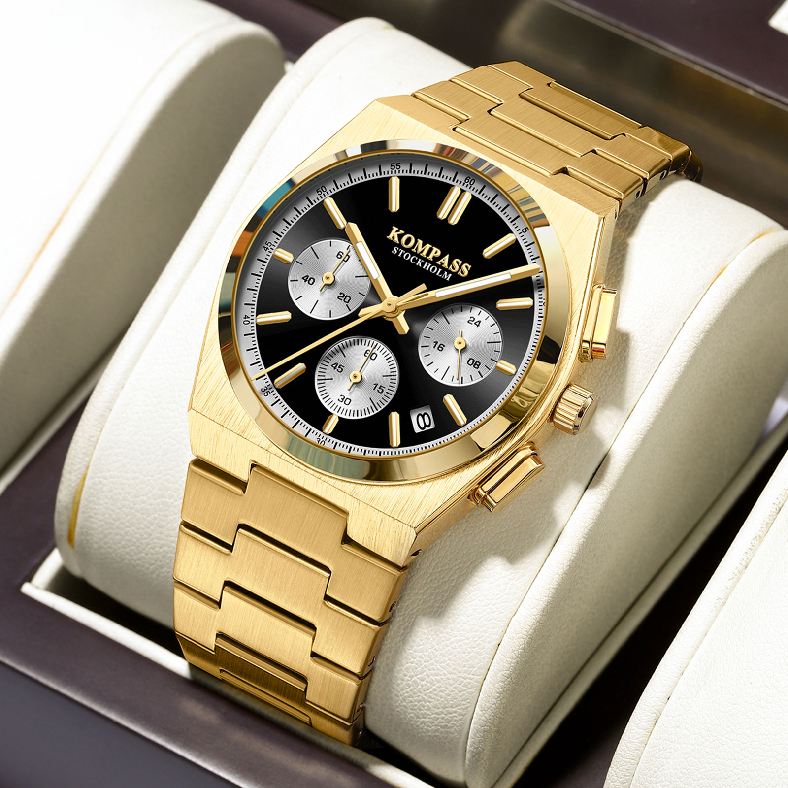 Kompass ChronoMaster Gold Black - 4
