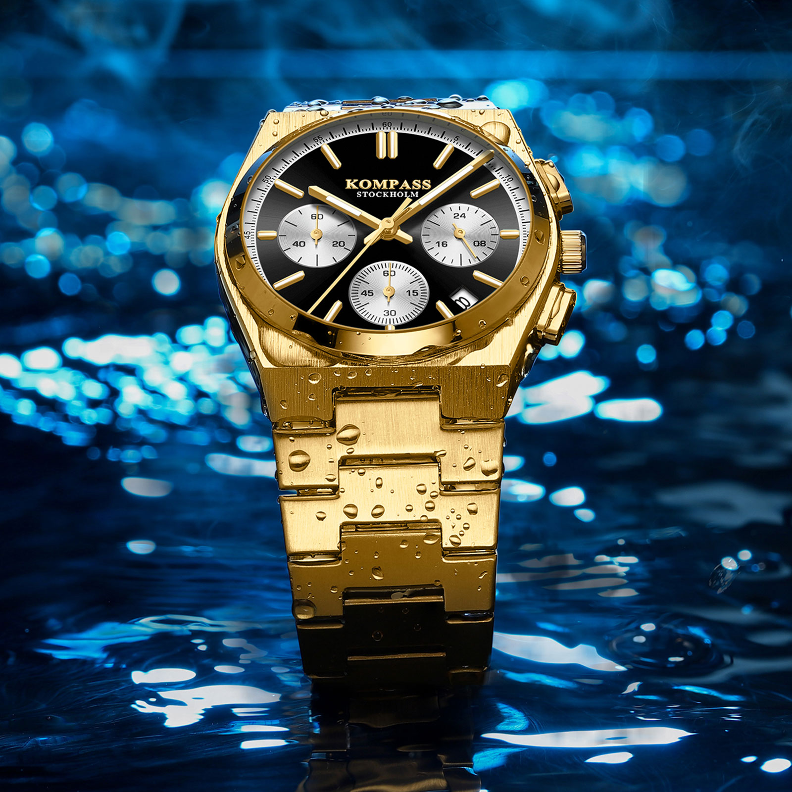 Kompass ChronoMaster Gold Black - 7