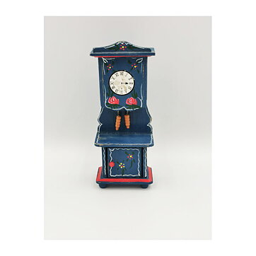 Dollhouse Second Hand Dora Kuhn Grandfathers Clock 1960s