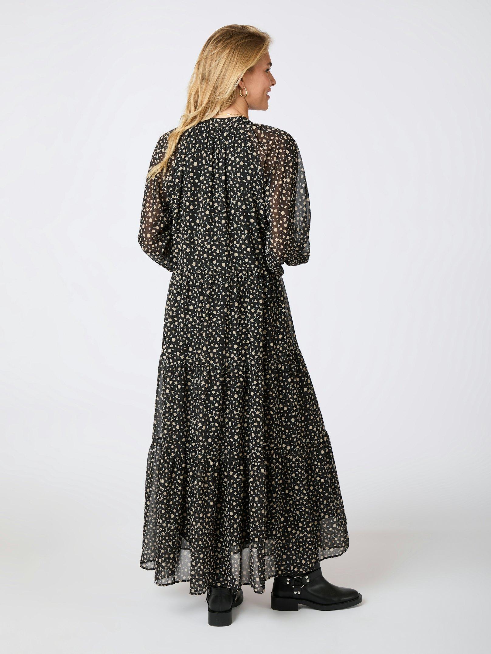 Hiko Secret Flower Dress Black - 4