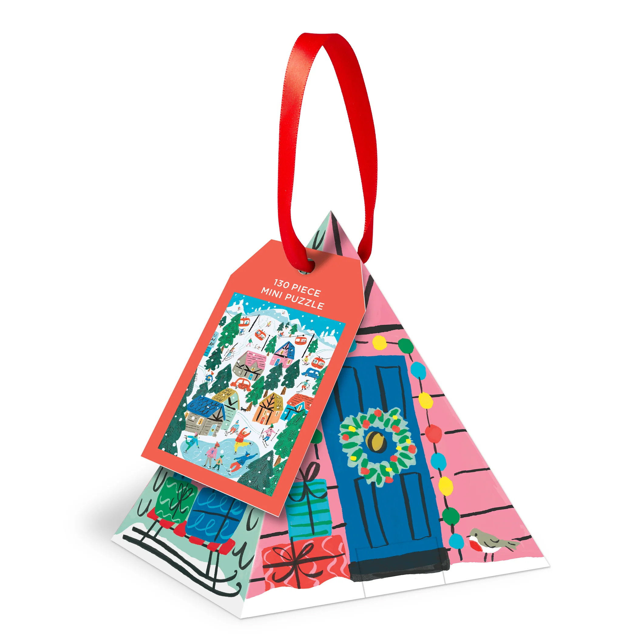 Alpine Cottage 130pc Puzzle Ornament
