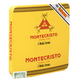Montecristo Media Corona 5-pack i plåtask - 2