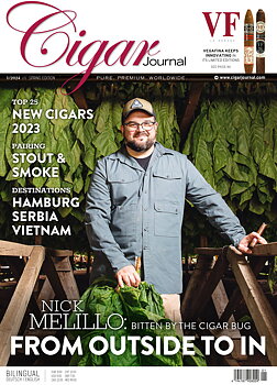 Cigar Journal Issue 1 - 2024 - Nick Melillo (Drew Estate & Foundation Cigars)