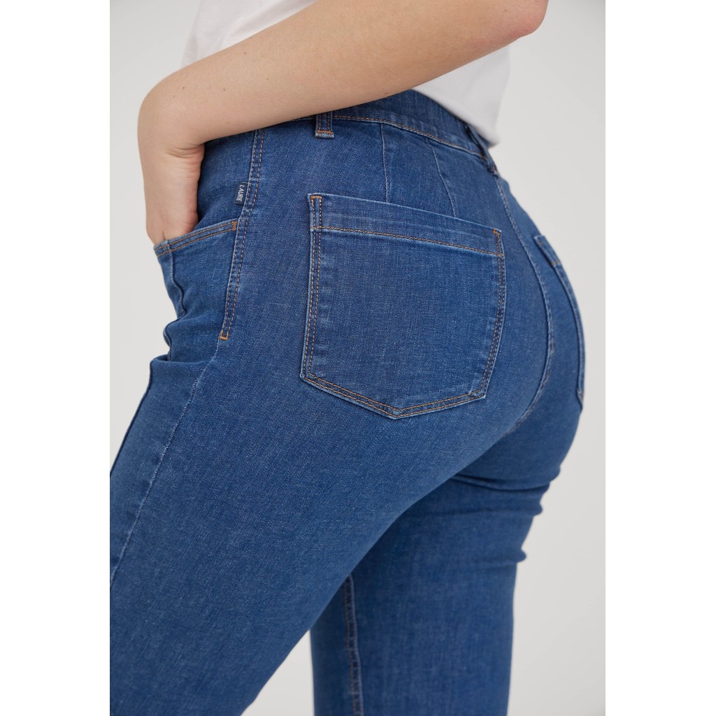 LauRie Piper Regular Crop Blue Denim - 3