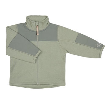Voksi Wool Jacket Fleece - Misty Green