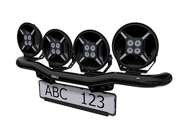 Q-LIGHT Mercedes Vito 20-23 frontbar  for 4pcs aux. lights