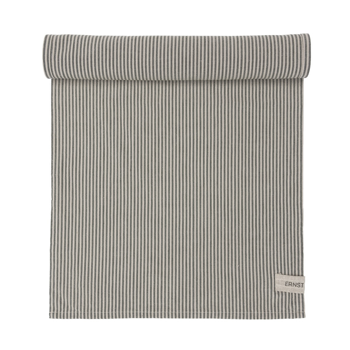 Löpare Randig 45x150  ERNST - Grön/Beige