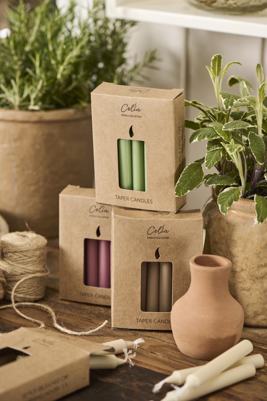 Juletræslys 12-pak Ib Laursen Beige - 2