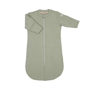 Voksi Wool Baby bag Fleece - Misty Green