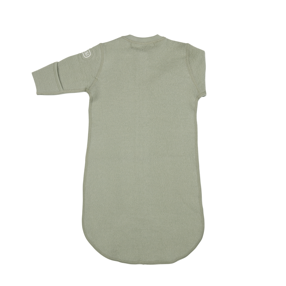 Voksi Wool Baby bag Fleece - Misty GreenVoksi