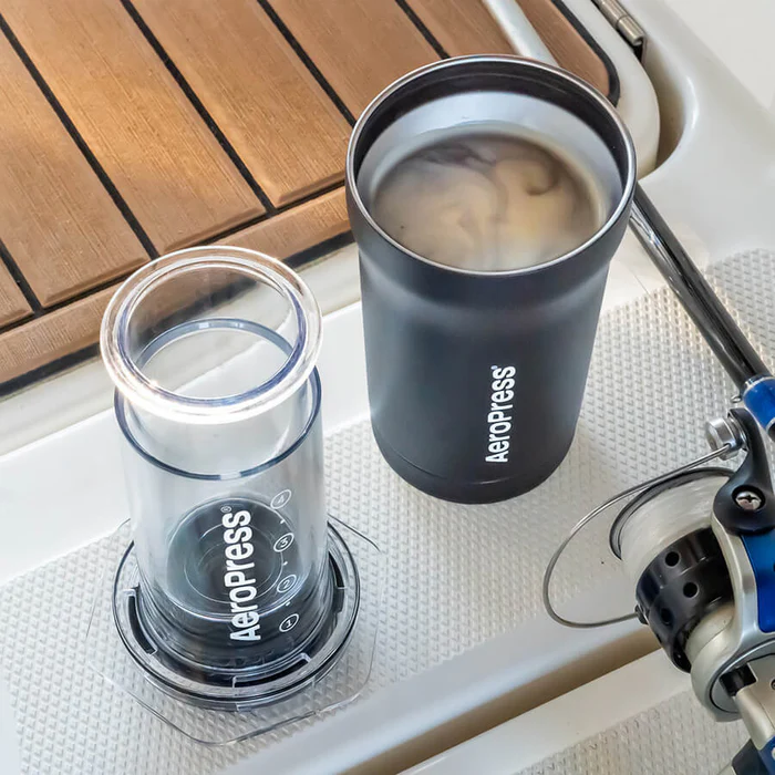 Aeropress GO PLUS - Kaffepress med behållare - 4