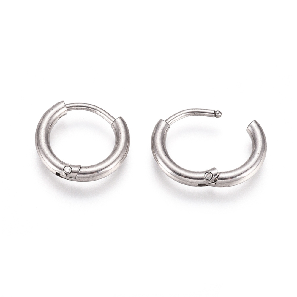 Kreol Huggie hoop stål - 3
