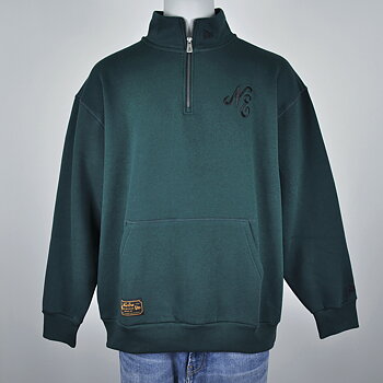 New Era - Lifestyle Quarter Zip Sweater Dark Green