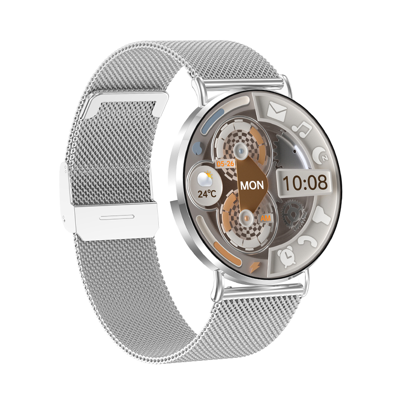Philippe Palmer Smart Watch LP77 AMOLED Ultra Thin Silver - 3