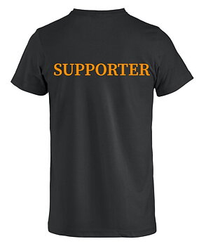 T-shirt, Supporter. Unisex, vuxen