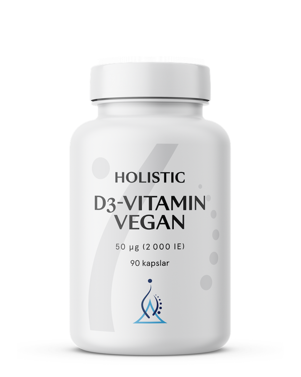D3-vitamin vegan 2000, 90 kapslar - Holistic