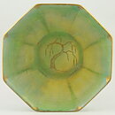 Josef Ekberg (1928) Octagonal Dish with Green Luster Glaze 20 cm