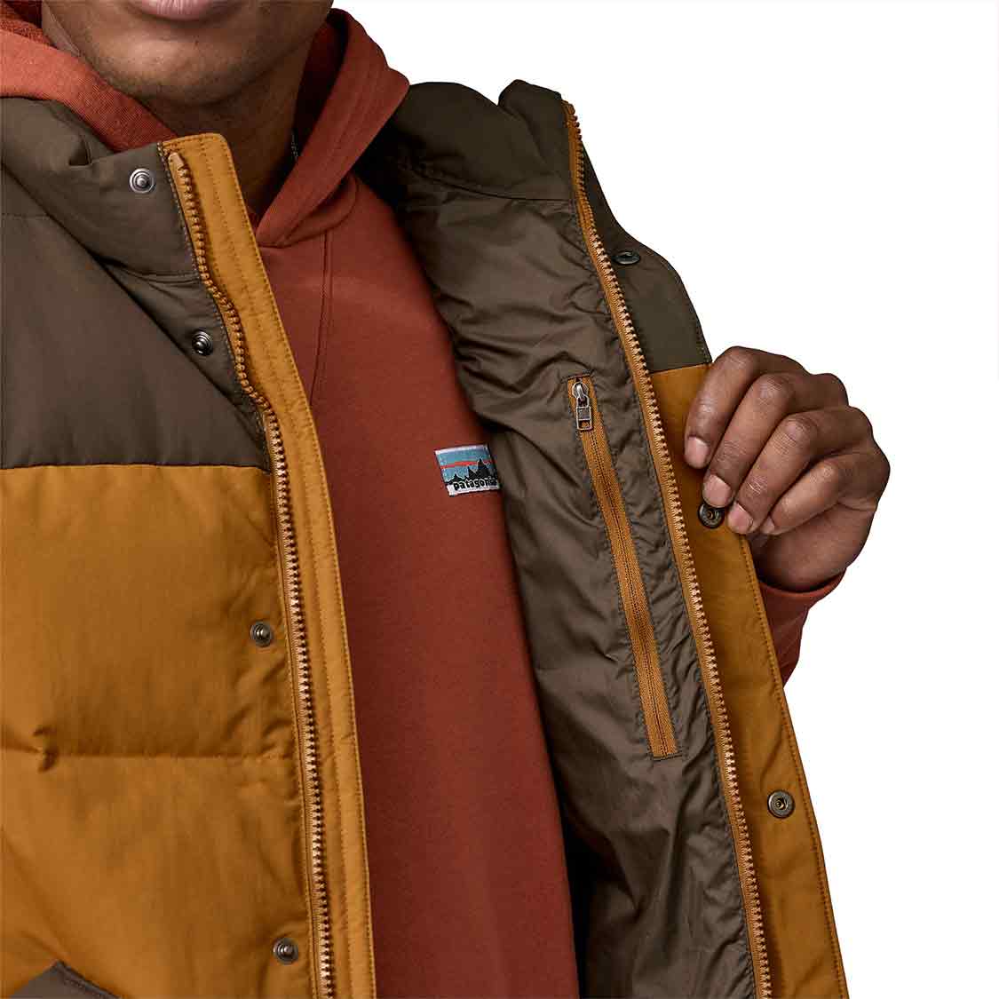 Patagonia - Downdrift Vest Shelter Brown - 5