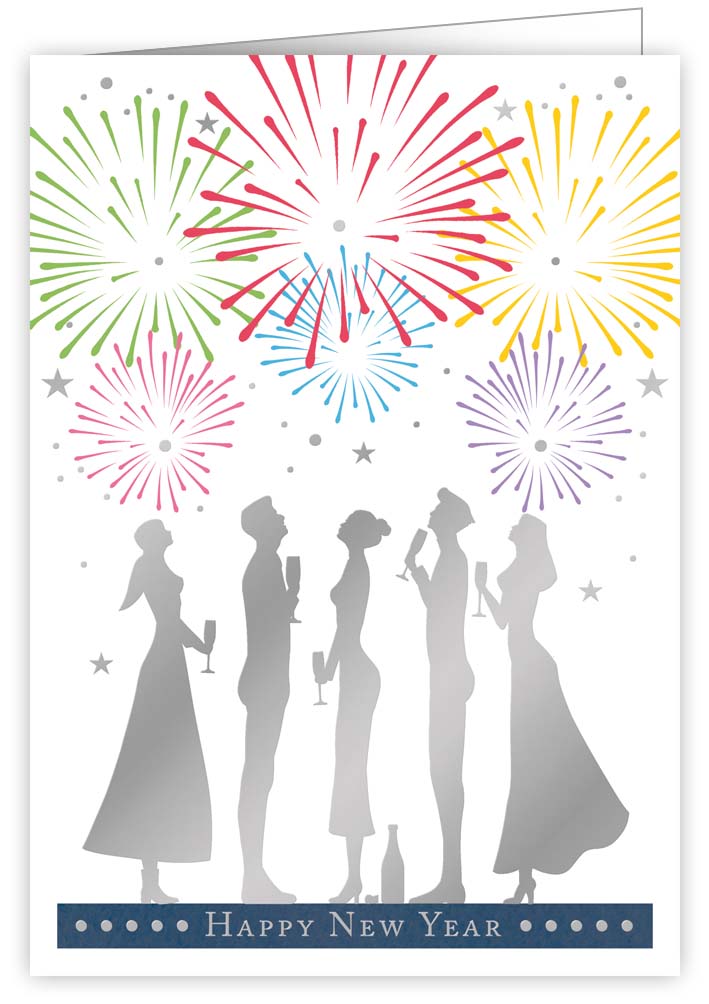 Happy New Year, Greeting Card
