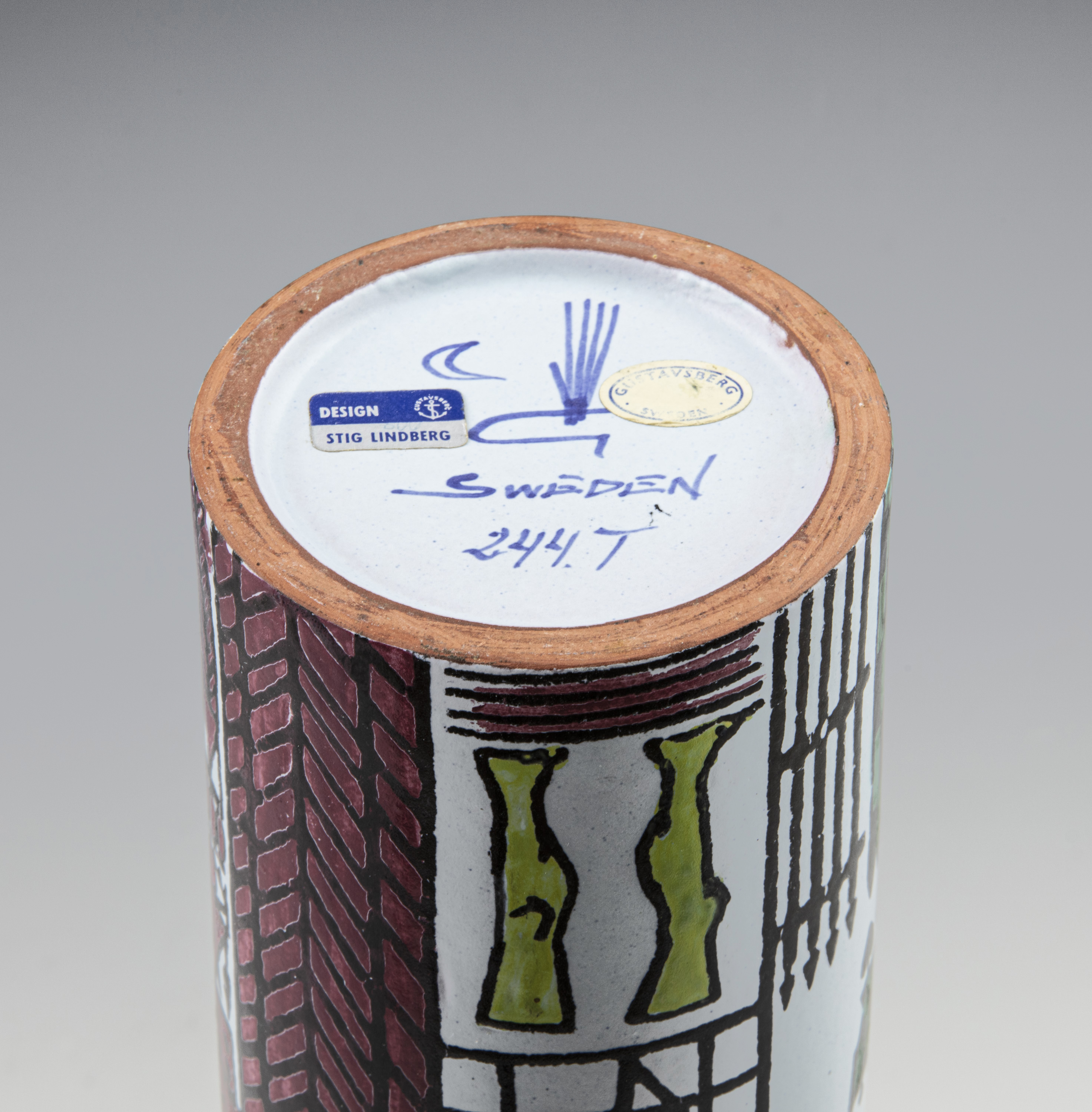 Karneval - High round vase - 5