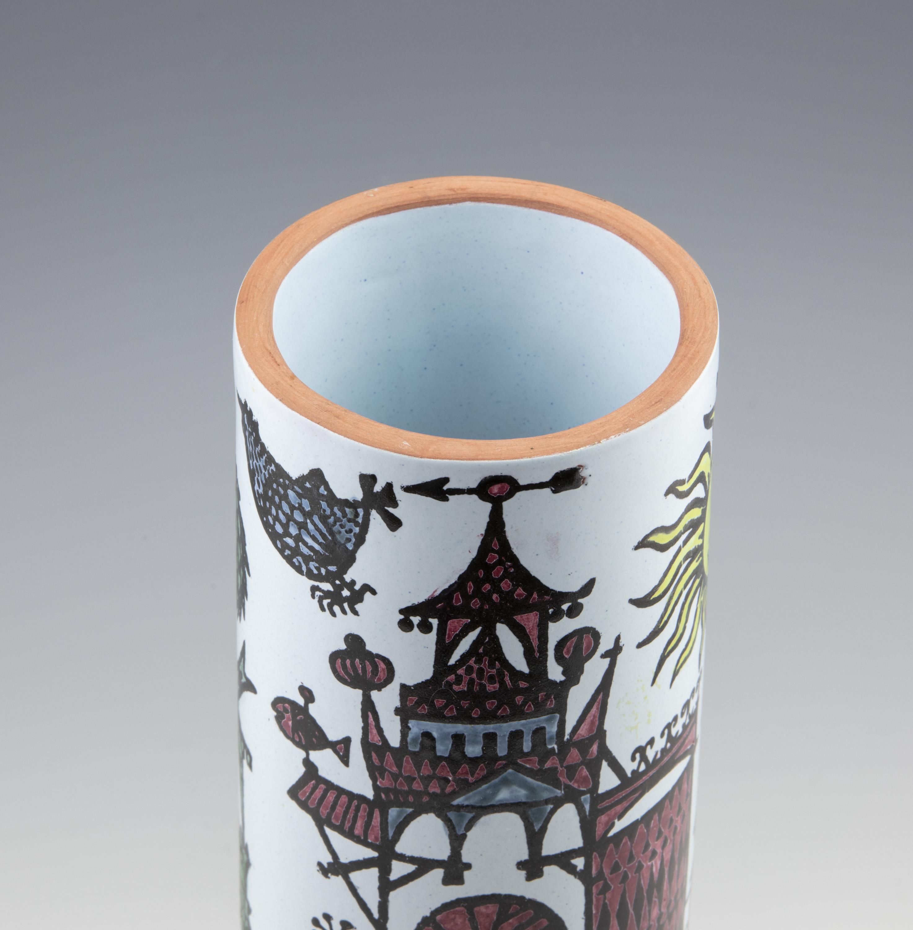 Karneval - High round vase - 4