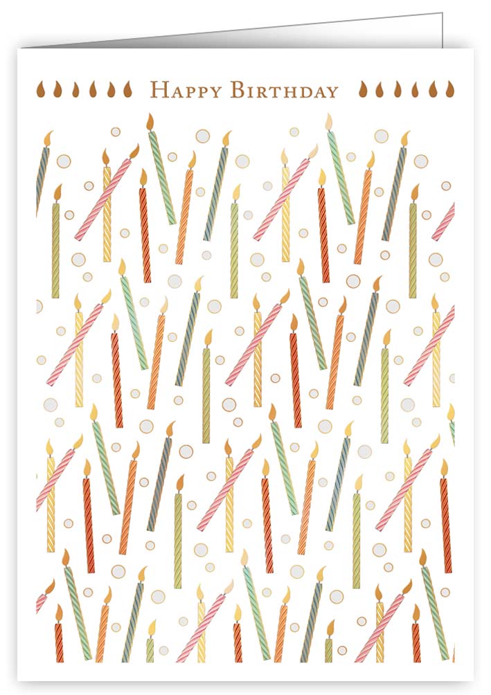 Birthday Candles, Greeting Card