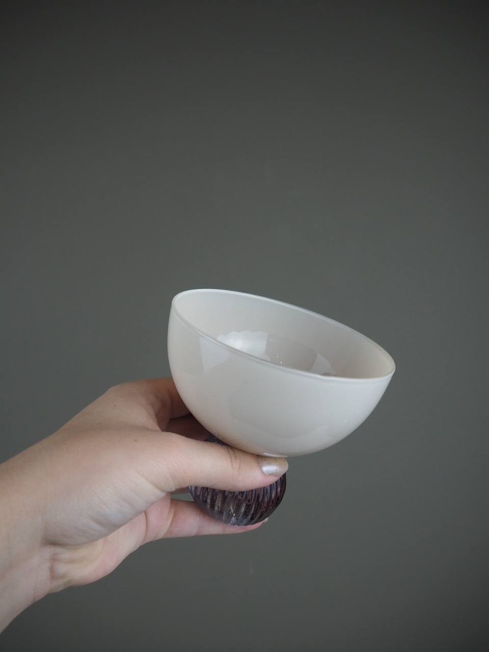 Glass creme/smoke - 2