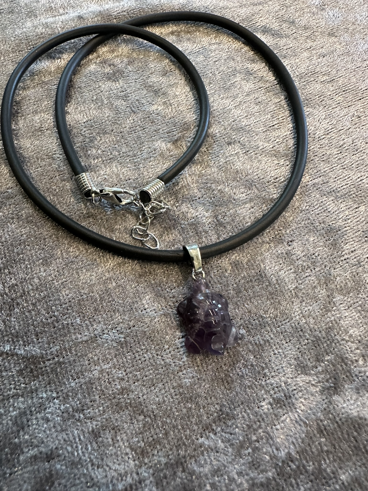 Halsband med amethyst