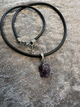 Halsband med amethyst
