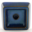 Sven Jonson (Lagun 1960s) Blue Quadratic Candleholder 10 cm (2)
