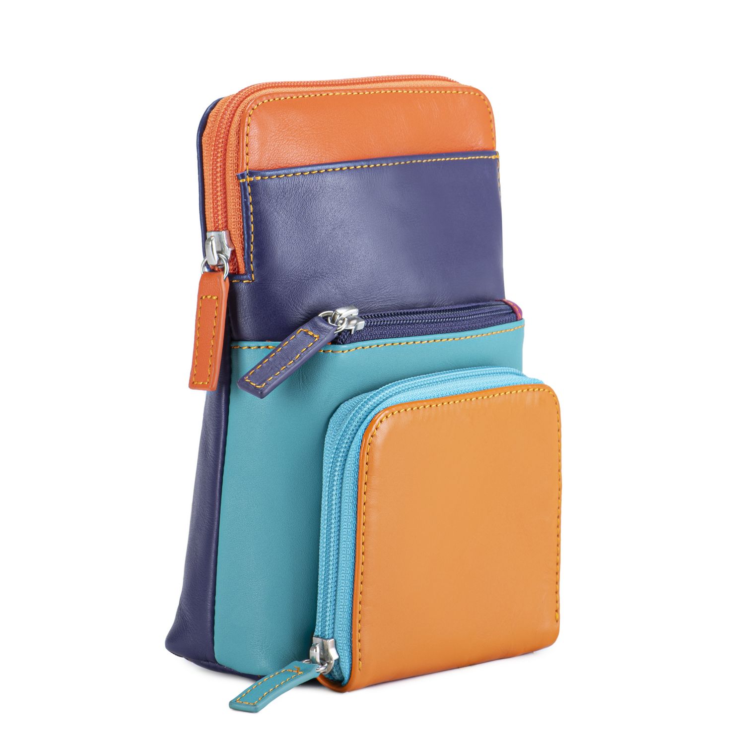 Orange multi  Mobilebag Crossbody Mywalit Old Town Stockholm - 2