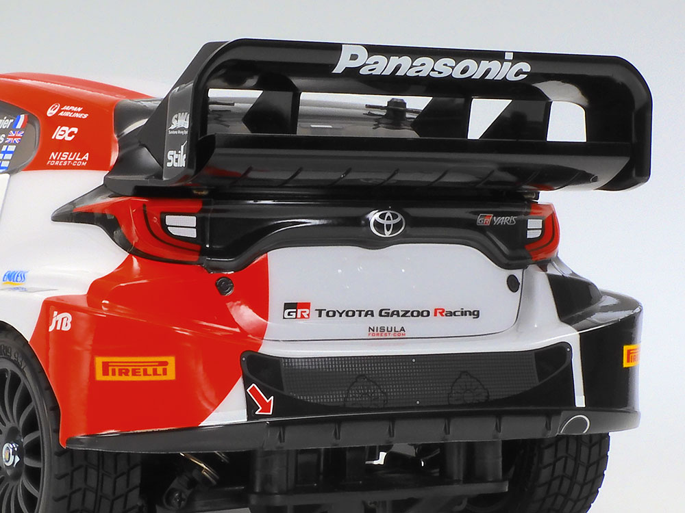 Tamiya 58716 1/10 R/C Toyota GAZOO Yaris Rally1 Hybrid (TT-02) - 6