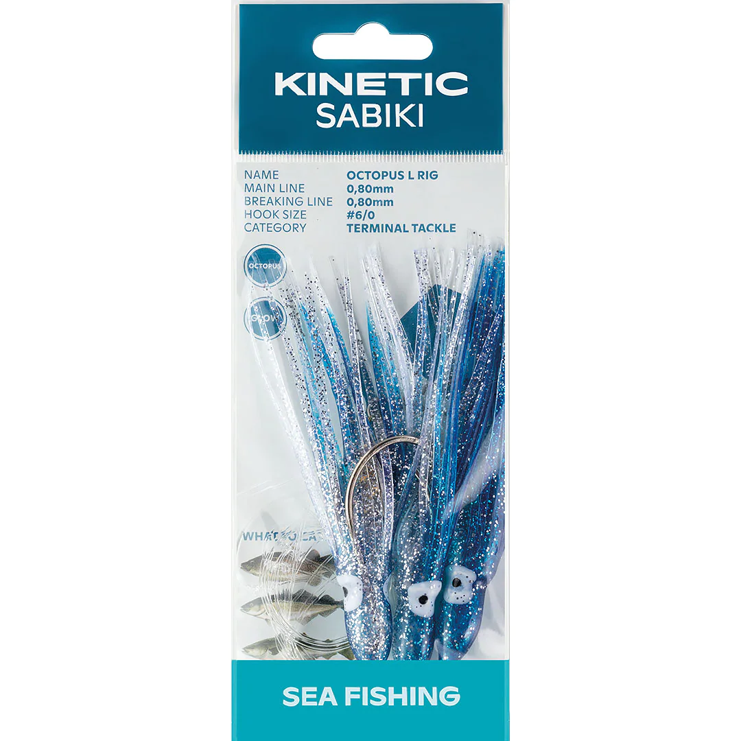 Kinetic Sabiki Octopus L #6/0 