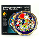 Björn Wiinblad (Aladin 1979) Colorful Wall Plaque #2 with Tale Motif 16 cm <with Box>  [Sample Images]