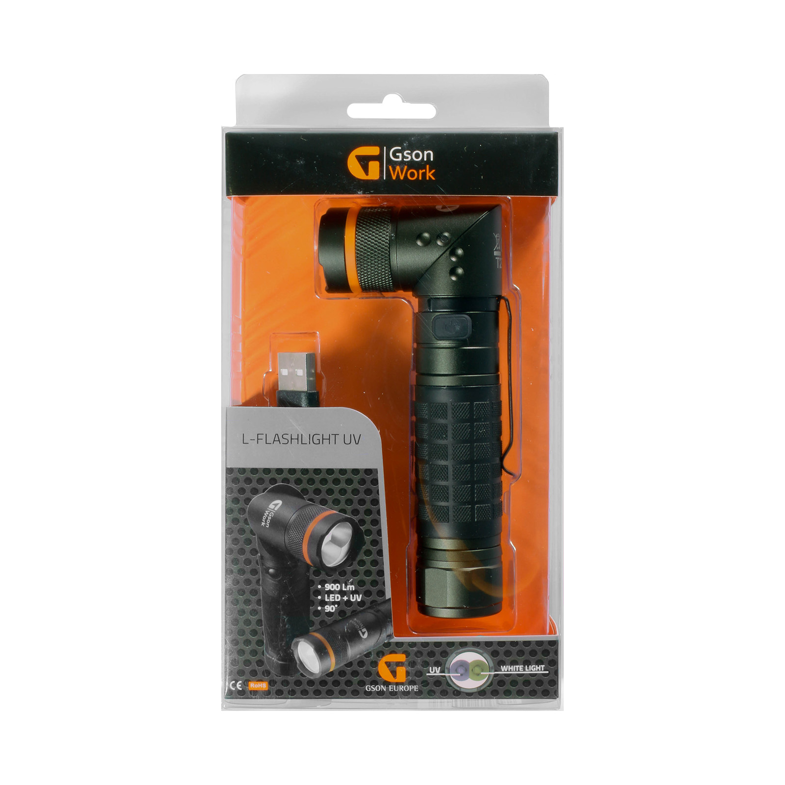 L- Flashlight UV 320 Lumen - 3