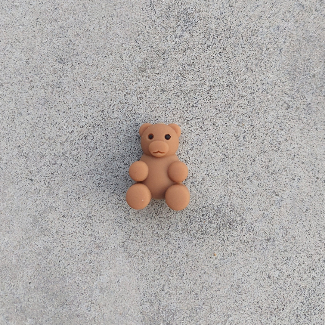 Silikonfigur - Nallebjörn (Flera färger) - 2
