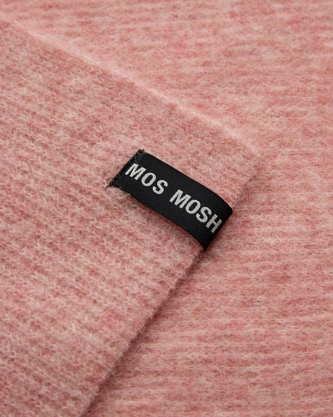 Halsduk Thora rosette melerad rosa - 2
