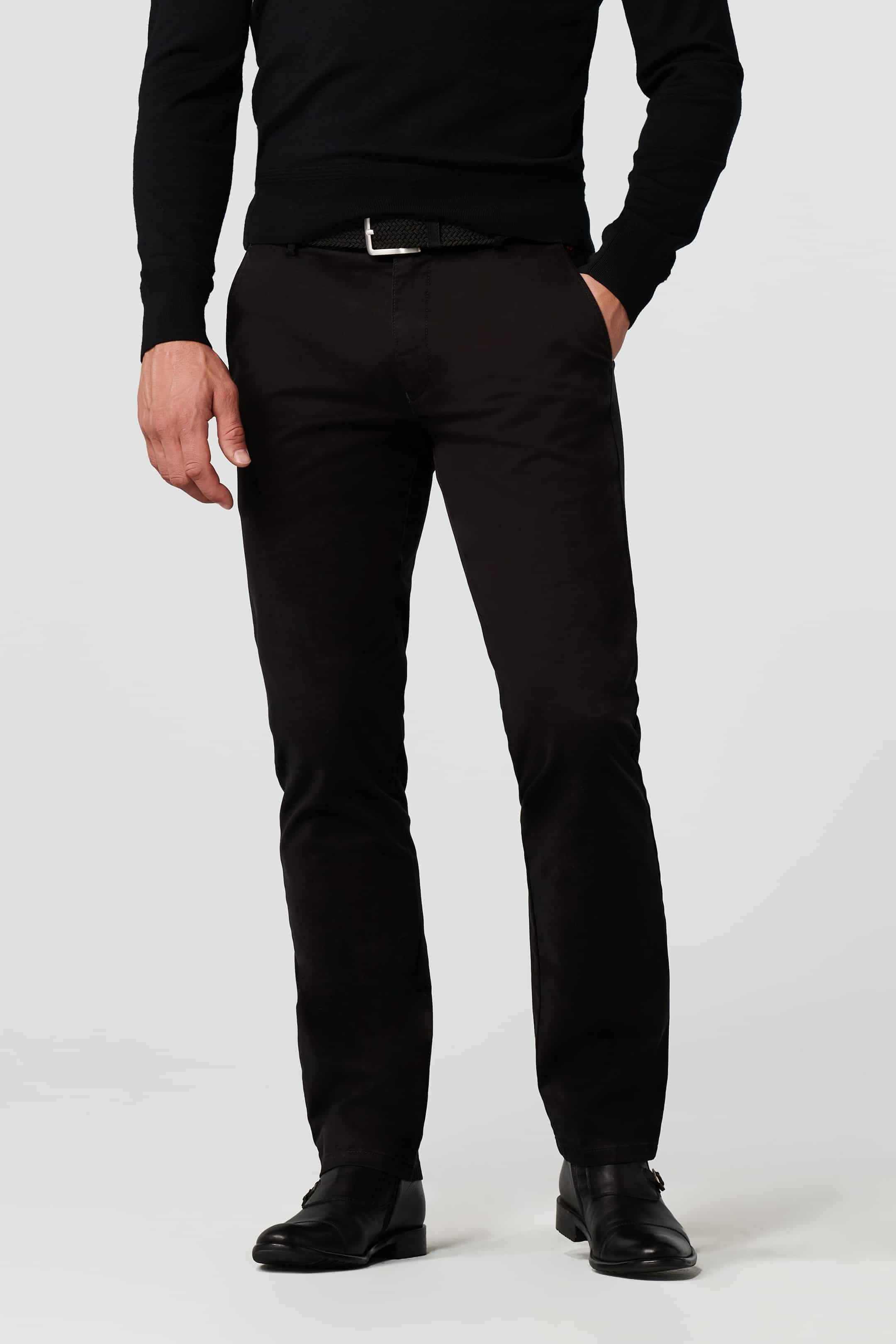 Meyer - Roma Regular Chino - Black