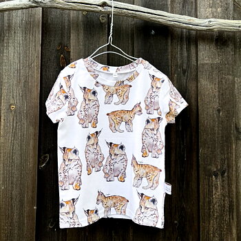 T-shirt lodjur