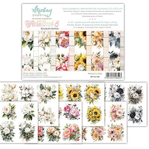 Mintay Papers 6 x 8 -Flora Book 8