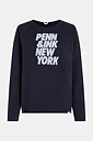 Penn & Ink  N.Y SWEATER PRINT Blackish