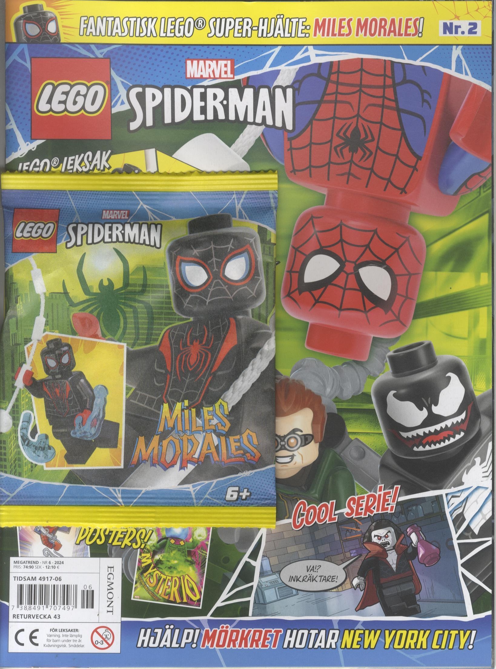Lego Megatrend nr 6 2024, Super-hjälte: Miles Morales!