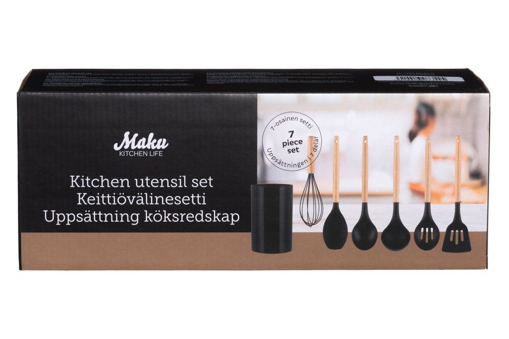 Köksredskap 7 st - 8