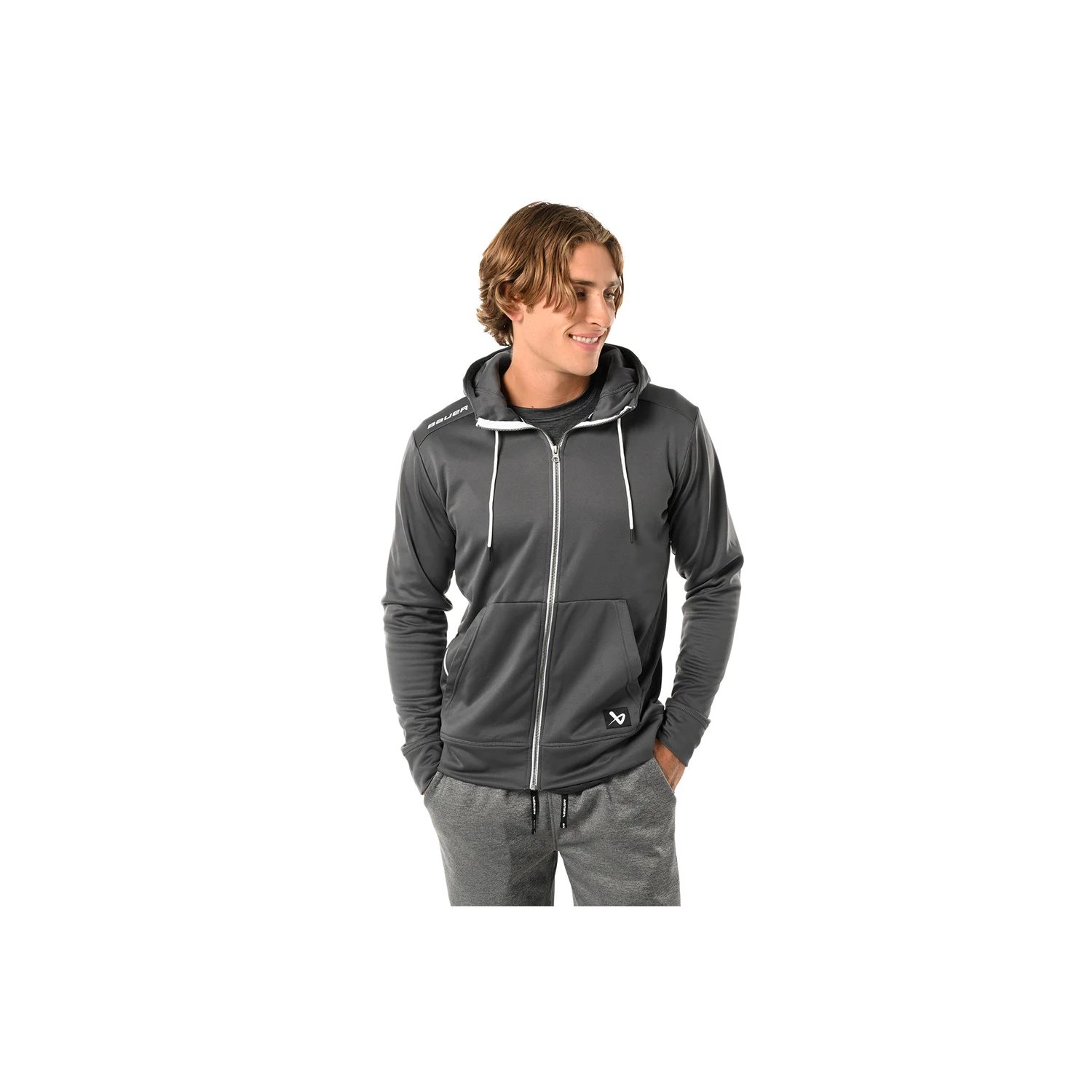 Bauer Ziptröja Team Fleece Sr - 2