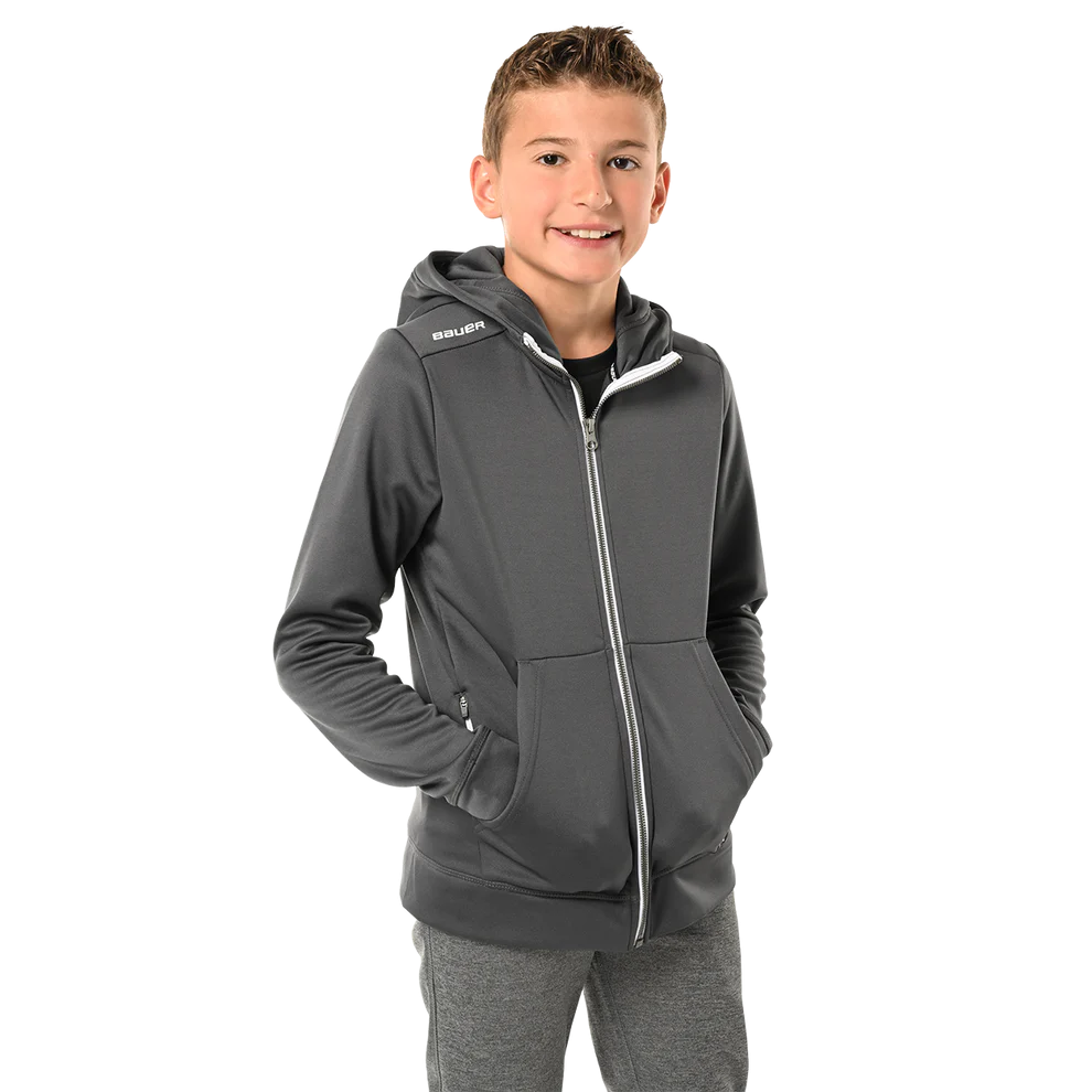 Bauer Ziptröja Team Fleece Jr - 3