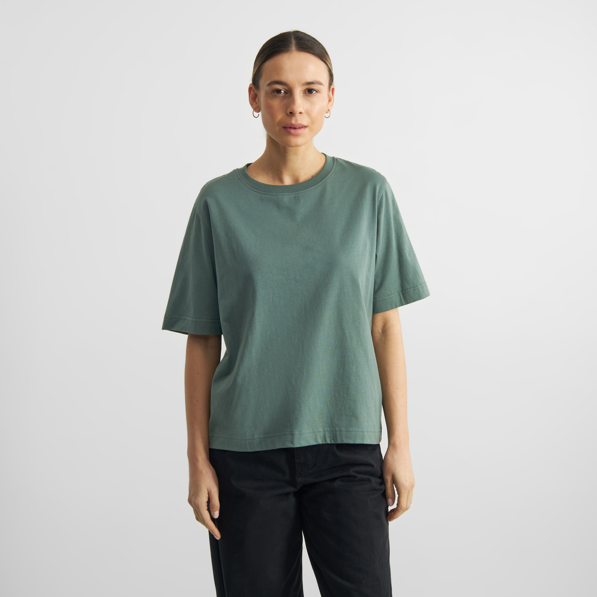 T-shirt, Vadstena Base Forest Green - Dedicated
