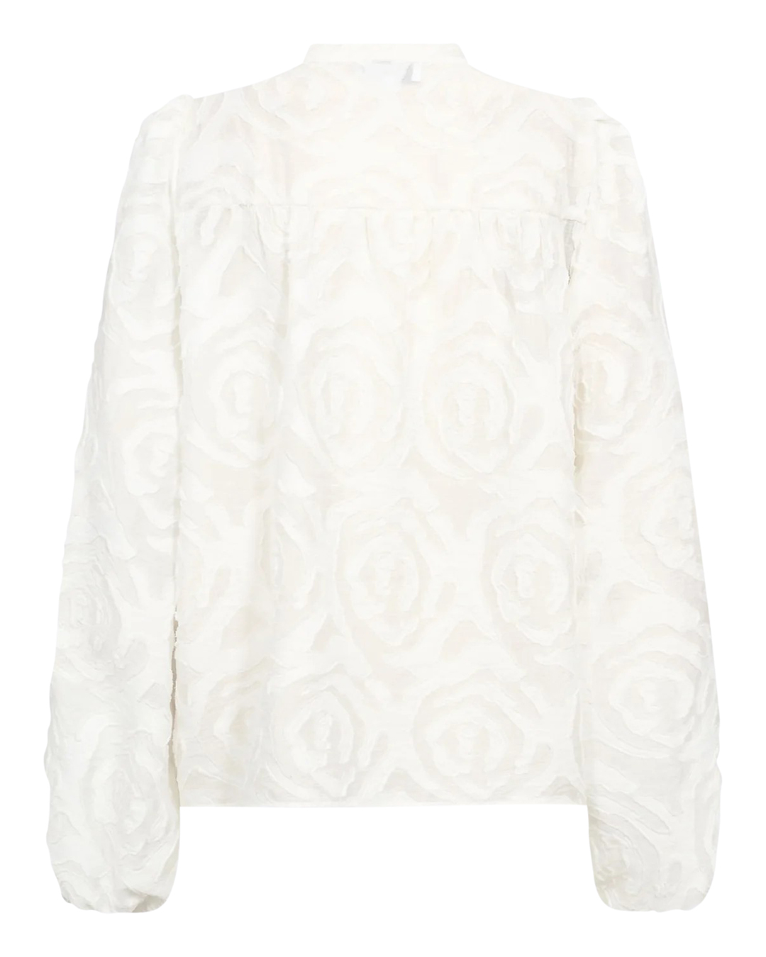 Blus Inga rosor offwhite - 6